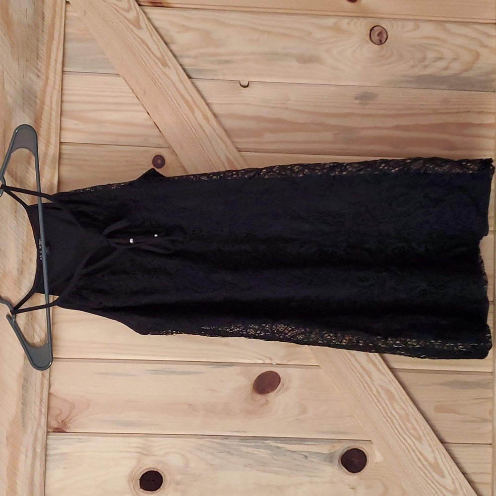 AS U WISH black lace dress